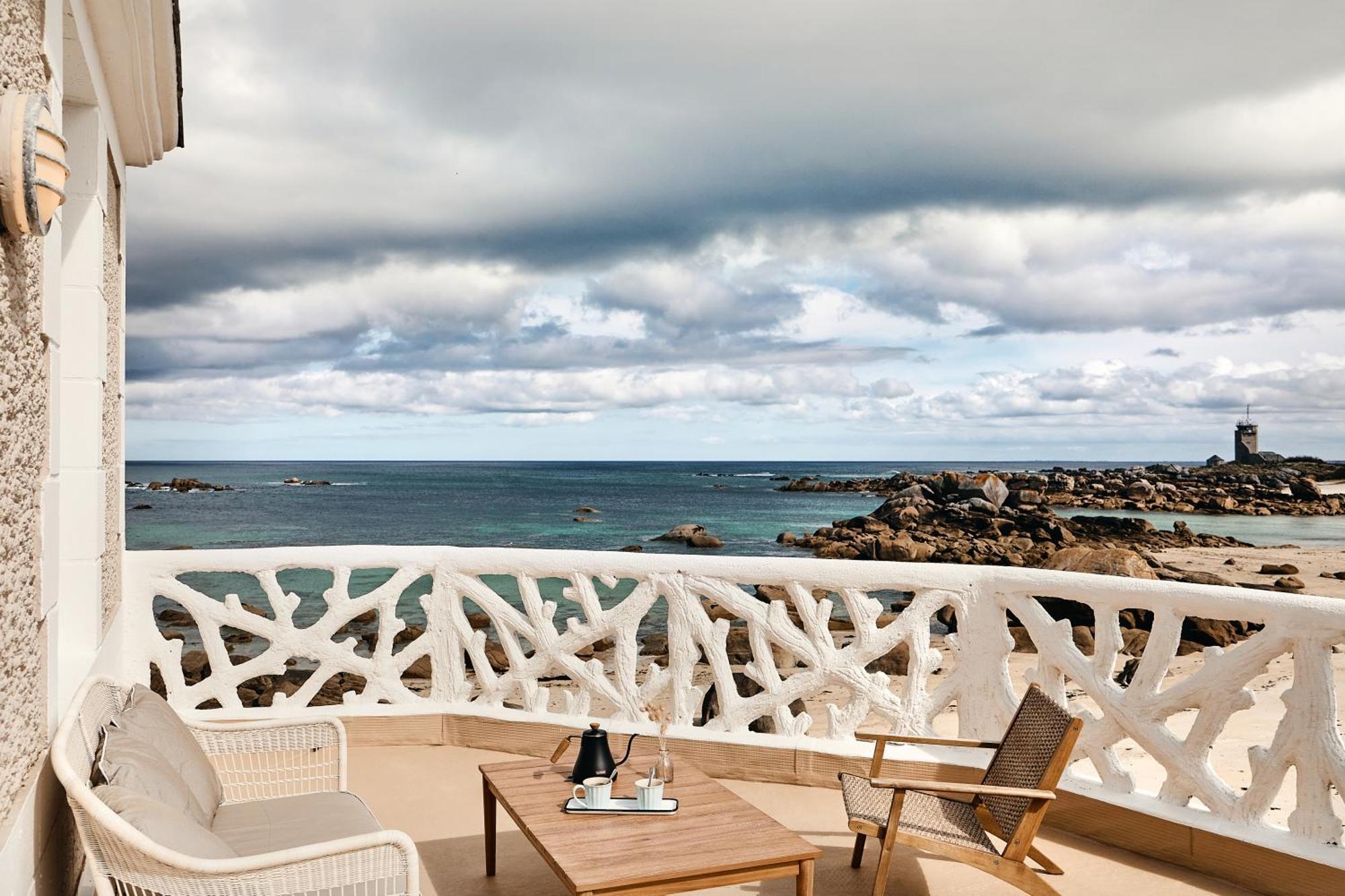 Hotel De La Mer & Spa Brignogan-Plages Exterior photo